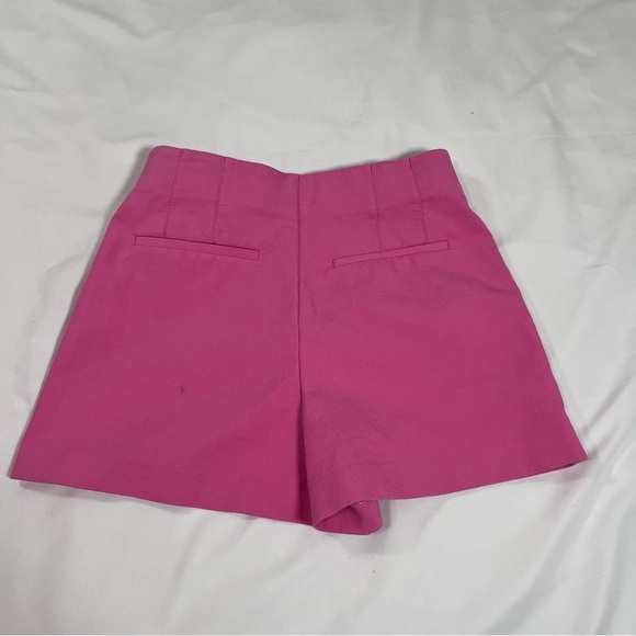 Zara High Waist Pink Shorts - Picture 3 of 5